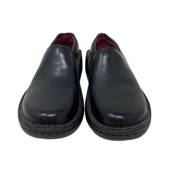 Chaco Womens Zaagh Gunnison Loafers Flats Shoes Black Leather Slip On Comfort 6 - Picture 3 of 8